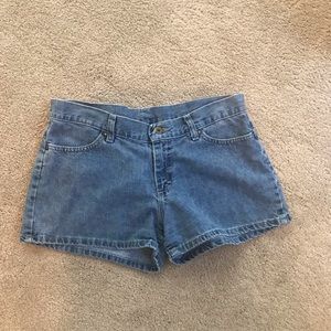 Lee Dungarees Blue Jean Shorts Size 11 Junior